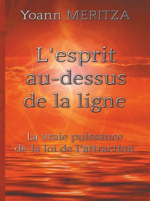 cover image of L'esprit au-dessus de la ligne